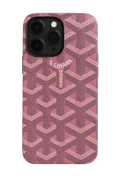 Coque Goyard Rose Luneva