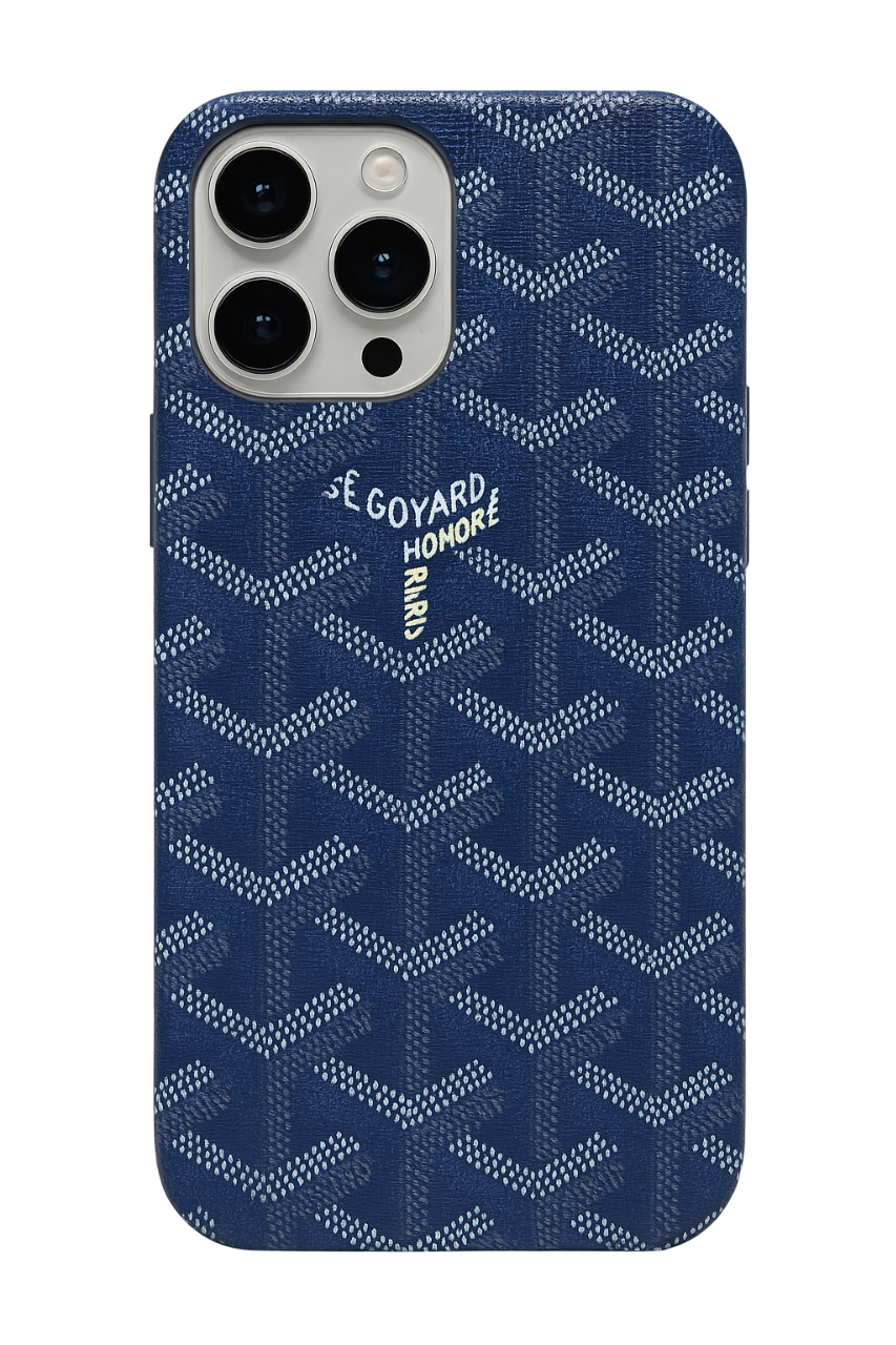 Coque Goyard Bleu marine Luneva