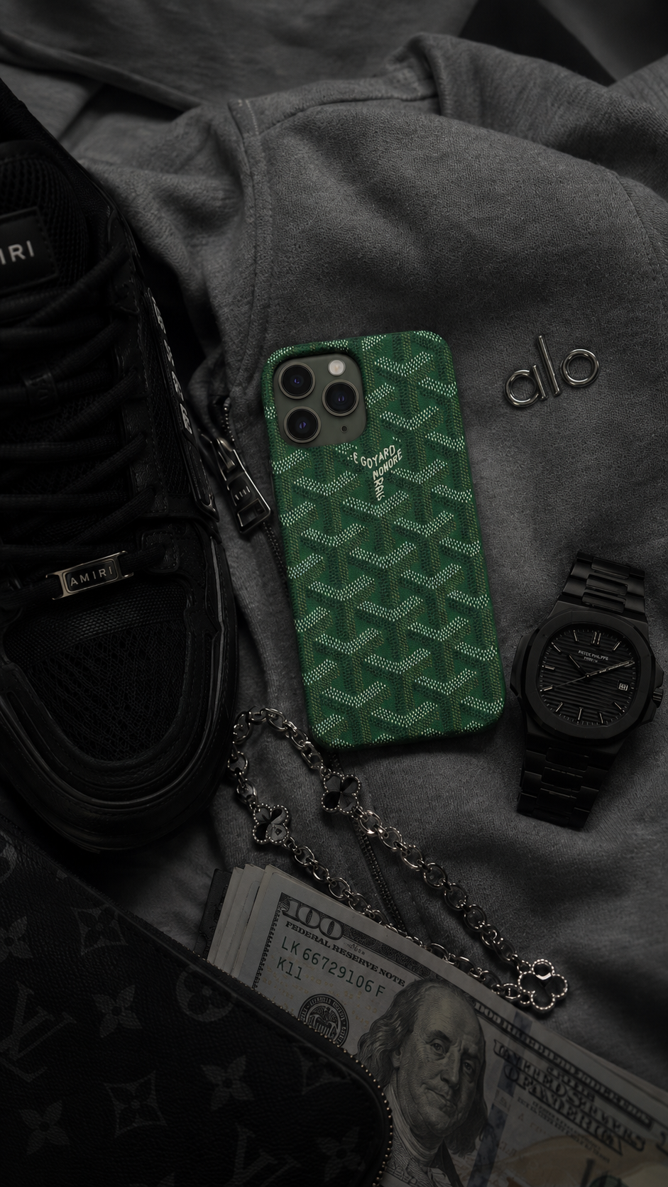 Coque Goyard Verte Luneva