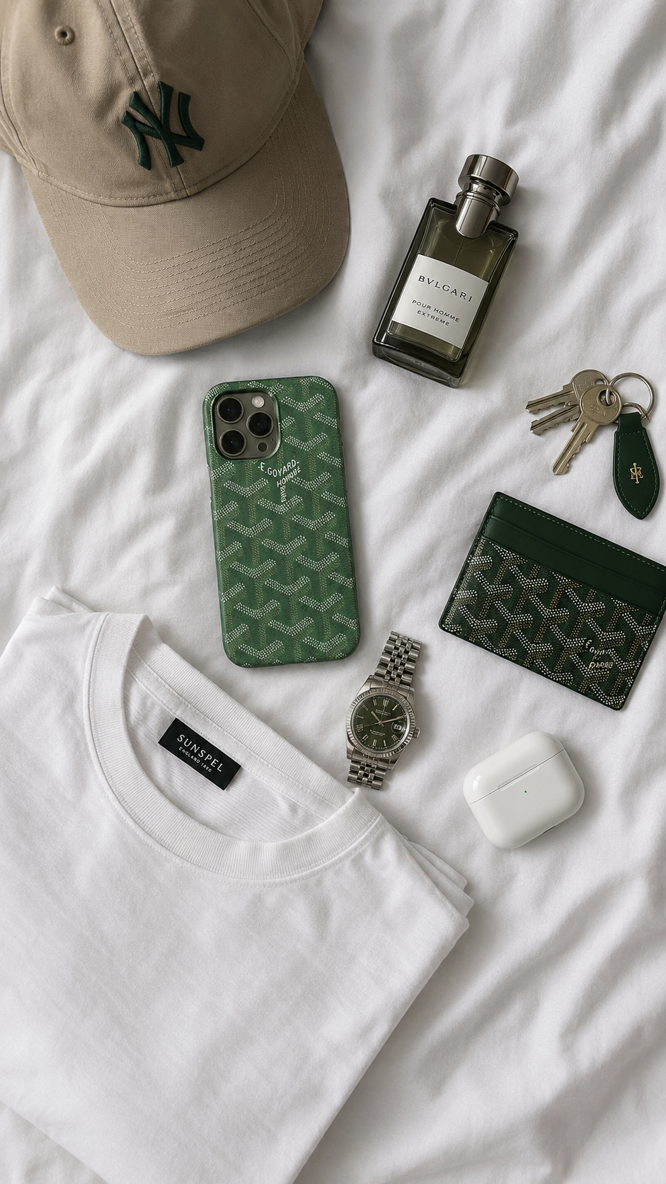Coque Goyard Verte Luneva