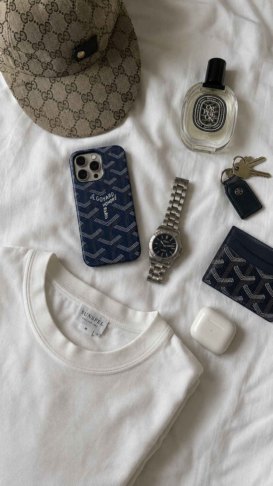 Coque Goyard Bleu marine Luneva
