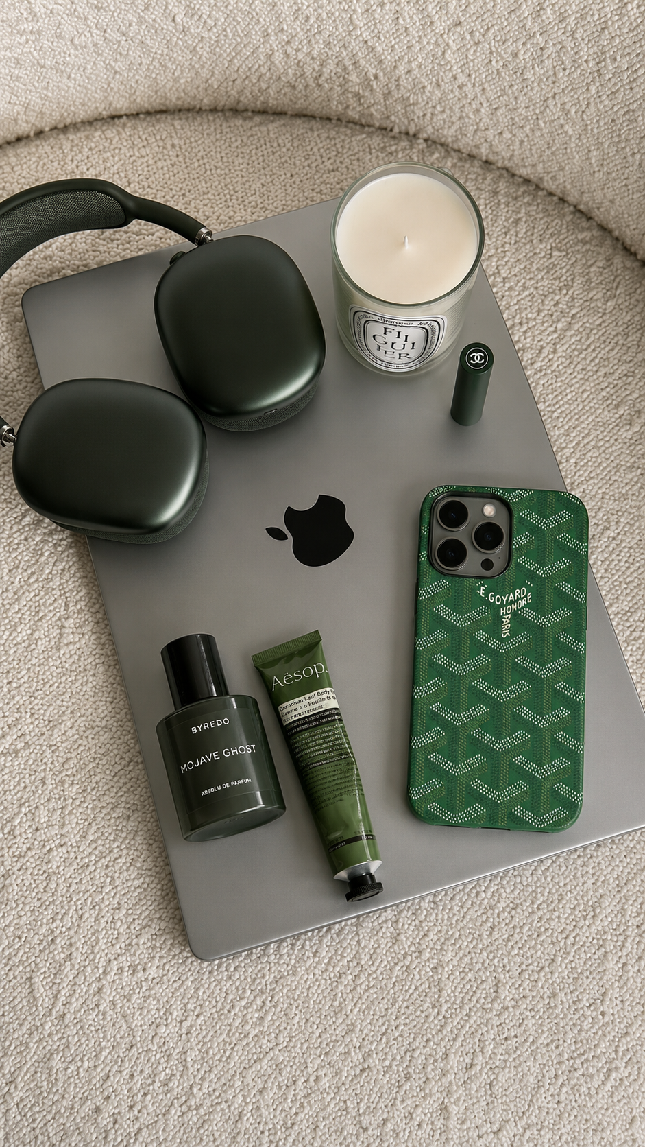 Coque Goyard Verte Luneva