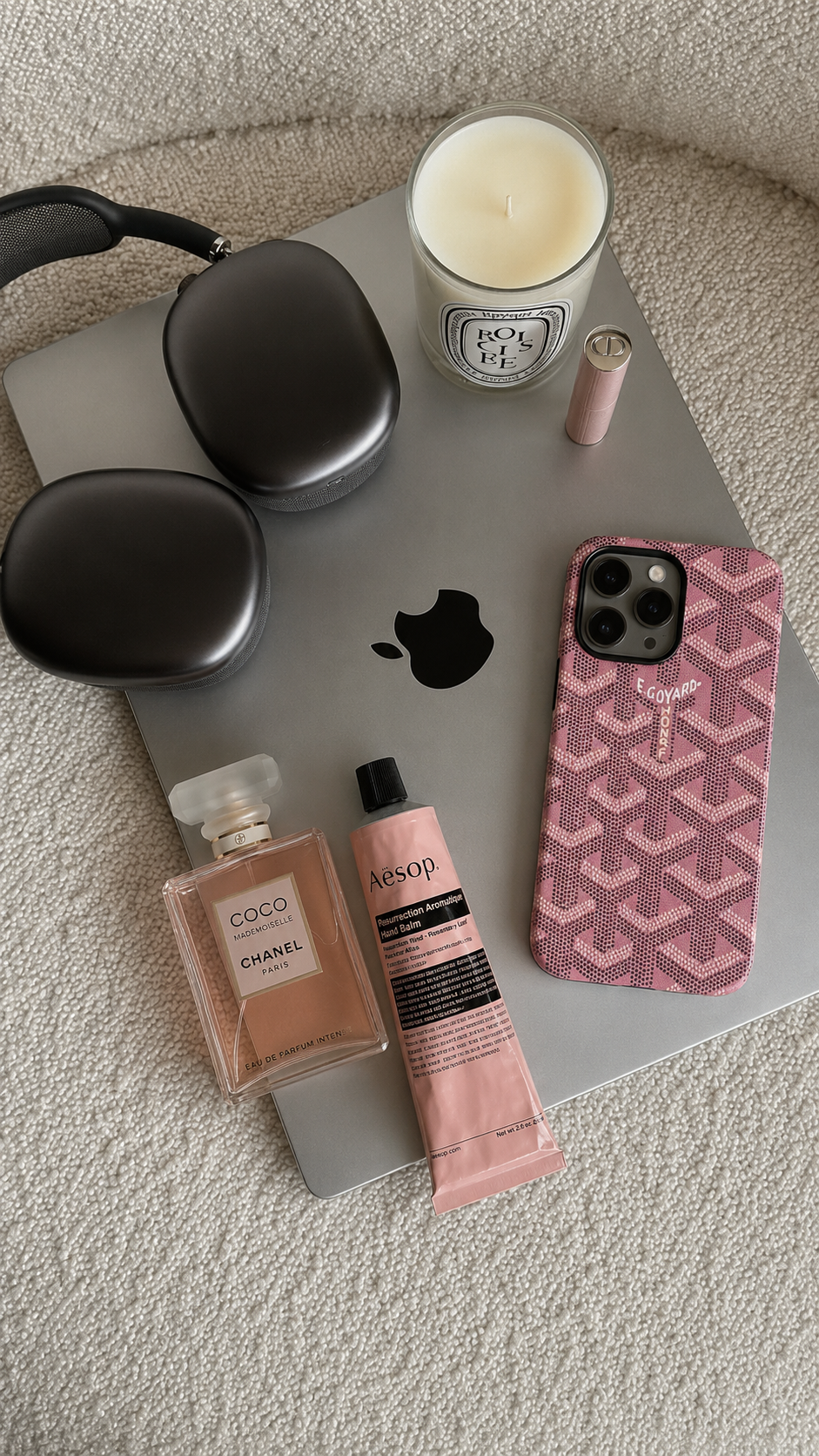 Coque Goyard Rose Luneva