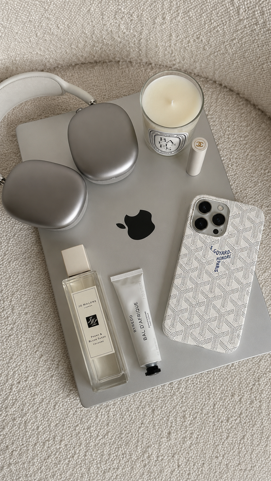 Coque Goyard Blanche Luneva