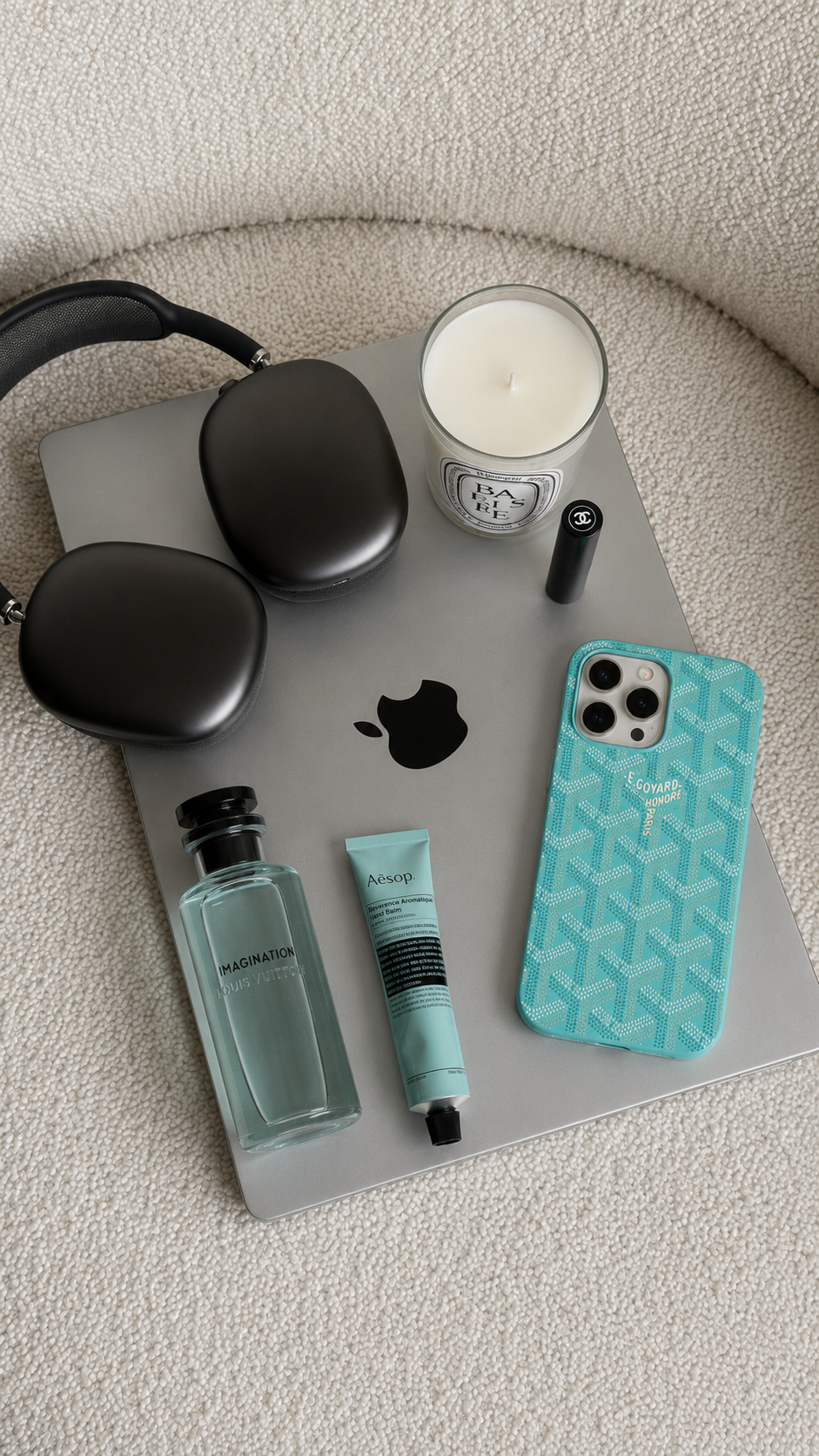 Coque Goyard Bleu ciel Luneva