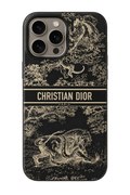 Coque Dior Black & Gold CaseProject