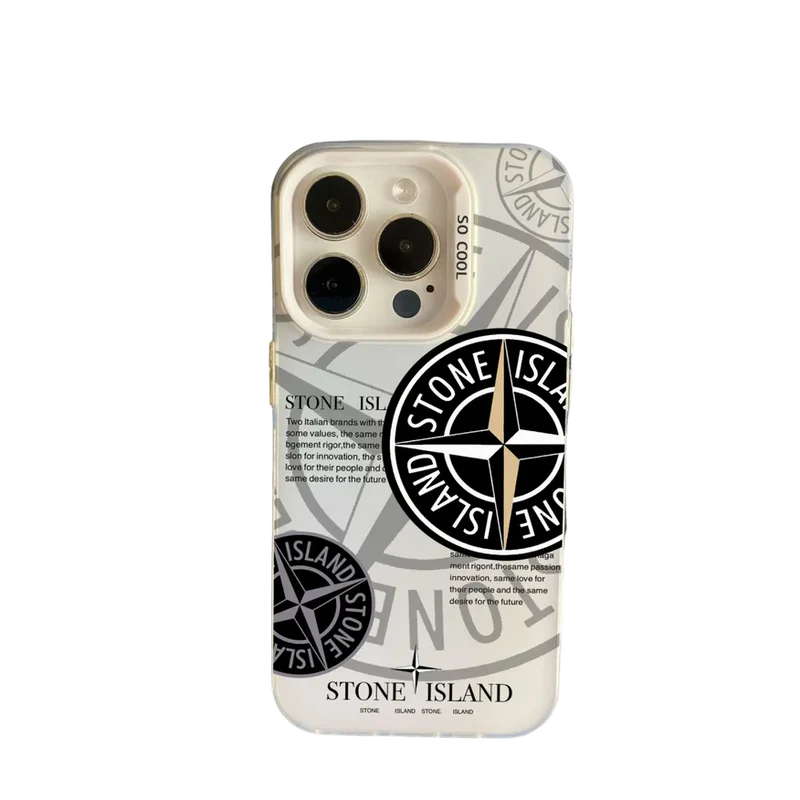 Coque Stone Island Black/White CopYourCase