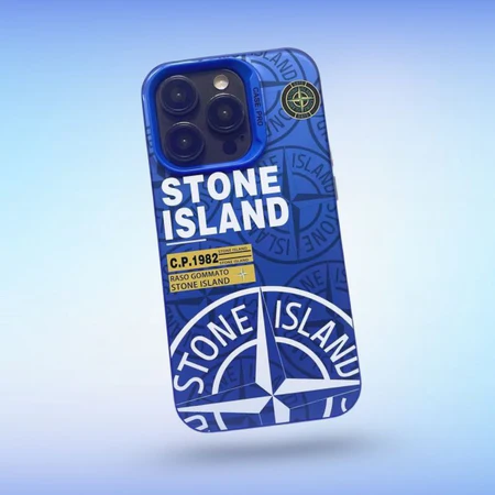 Coque Stone Island Bleu CopYourCase