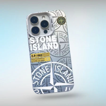 Coque Stone Island Blanche CopYourCase